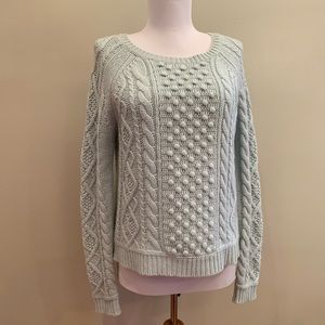 Calypso St. Barths Chunky Mint Wool Sweater
